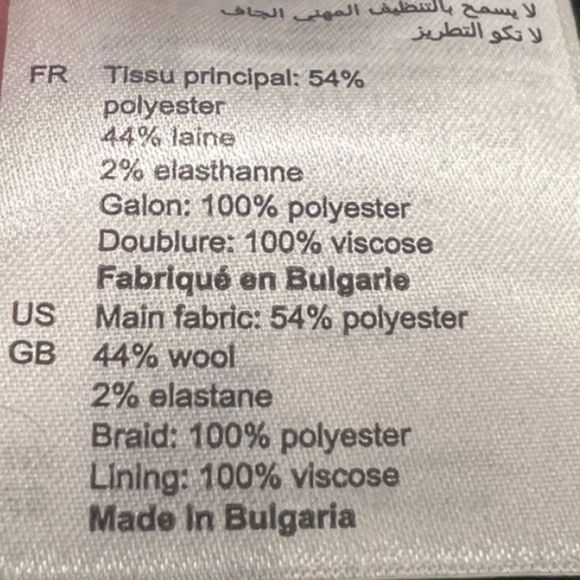 Sandro Vicky Embellished Wrap Mini Skirt 3/L NWT - Picture 6 of 7